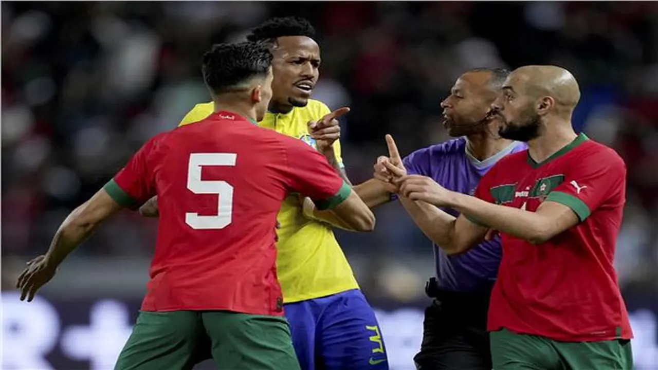 بث مباشر لمواجهة البرازيل والمغرب في كأس العالم